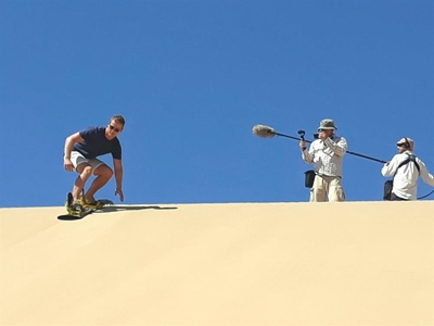 Local dune soon to be famous