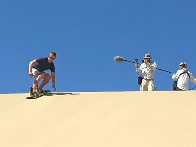 Local dune soon to be famous