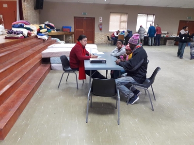 Community brought to safety in Sedgefield