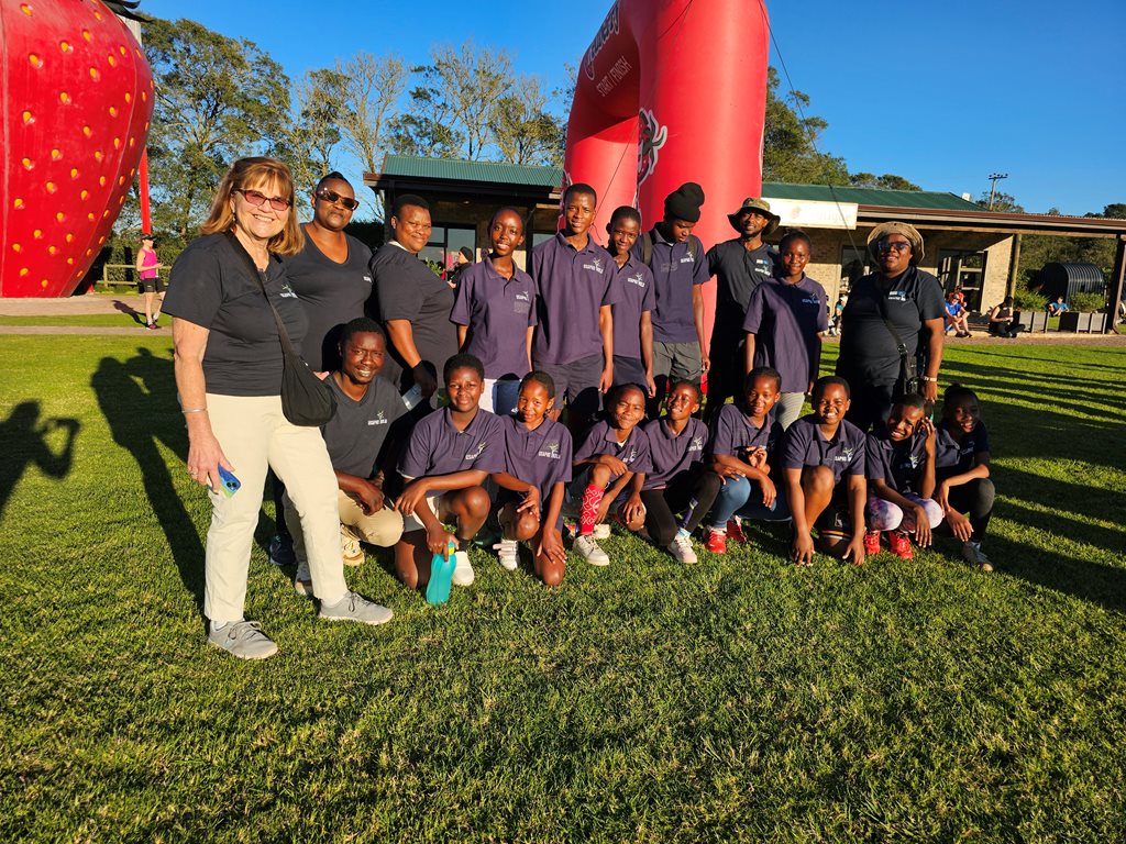 Trail run for Usapho Indlu at Redberry Farm