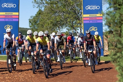 Marco Joubert and Mariëlle Trouwborst seize first ever Garden Route Giro leaders jerseys 