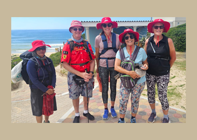 Hikers walk 10km with injured bird