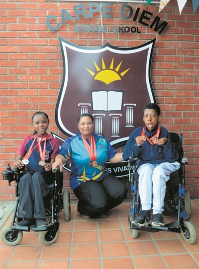 Carpe Diem athletes bring home medals from Boccia Championships