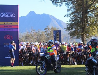 Tweede skof van Garden Route Giro begin by Oakdale