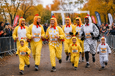 Get ready to ruffle some feathers at Ruby Havens’ Chicken Run 