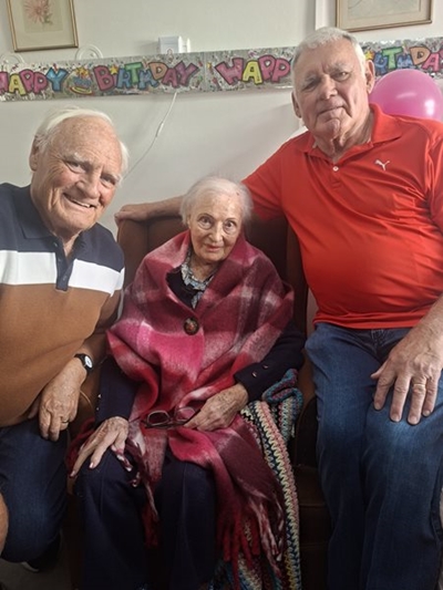 Angelique Brandt celebrates 100 years