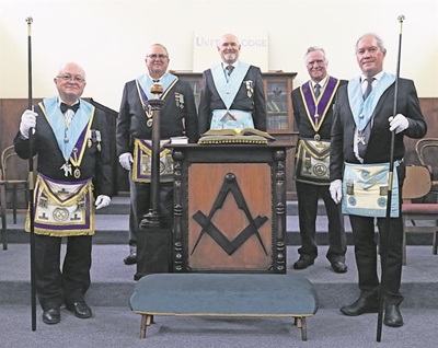 Knysna Freemasons mark 140 years of service