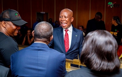Malema dismisses panic as sentencing looms