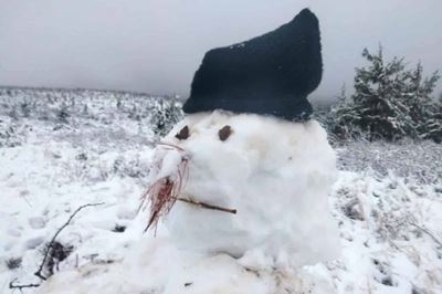Snow falls in Johannesburg as Gauteng freezes
