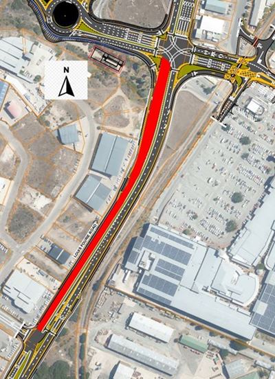 Louis Fourie Road carriageway to close overnight for gantry installation
