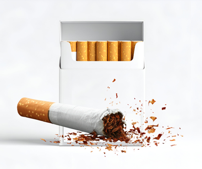 Suspect arrested for counterfeit cigarettes