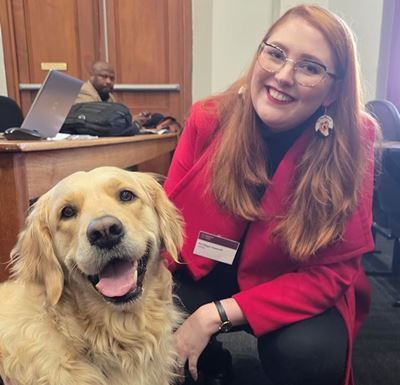 George research explores how courthouse dogs could help sexual violence survivors