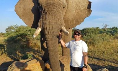 Gauteng duo embark on epic mission for orphaned elephants