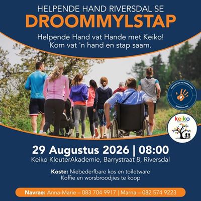 Droommylstap bied hulp aan behoeftiges