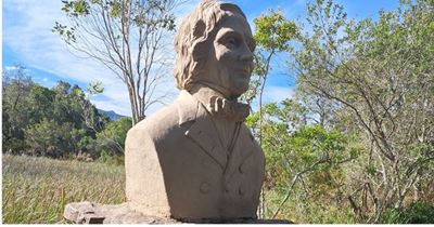 William Burchell's bust gets a much-needed makeover