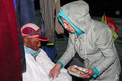 Thembi Sojola pushes on towards his second 'Everest'
