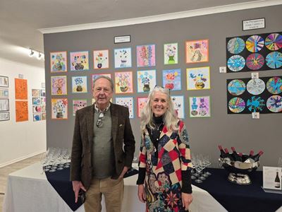 Oakhill Prep pupils' art on show