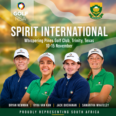 GolfRSA names quartet to represent South Africa at 2026 Spirit International