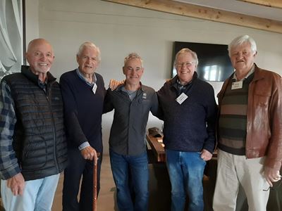Men’s club gets a visit from local journo