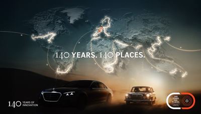 Mercedes-Benz '140 Years. 140 Places' World Tour makes pitstop in George