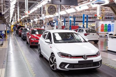 Volkswagen South Africa sets new monthly production record at Kariega plant
