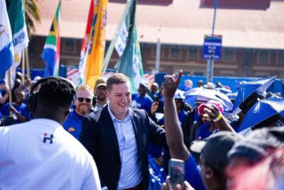 SRF Poll: National support for DA at 27%; ANC drops to 34%