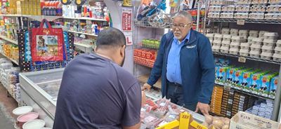 Blitsinspeksie by 16 spazawinkels in Melkhoutfontein