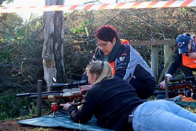 Women discover the world of sport shooting