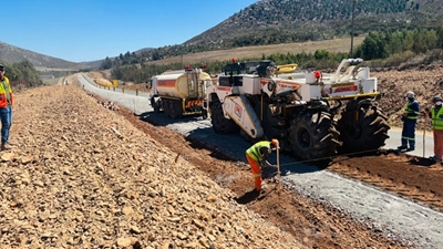 Major progress on road upgrades between Oudtshoorn and George