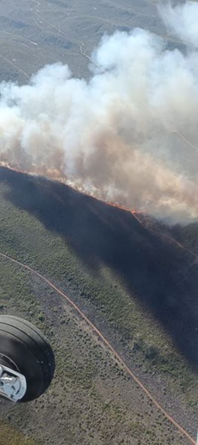 Wildfire reported at Gouritsmond 