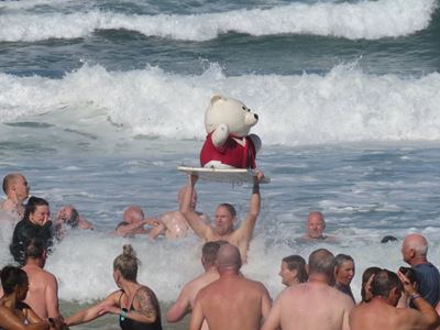 Na aan 100 deelnemers vir Ysbeer Swem in Groot-Brak