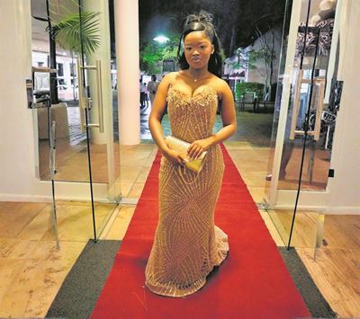 HTS Eden celebrates matric farewell in black and gold