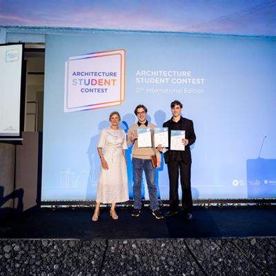 South African NMU duo wins first prize at prestigious Saint-Gobain Architecture student contest in Serbia