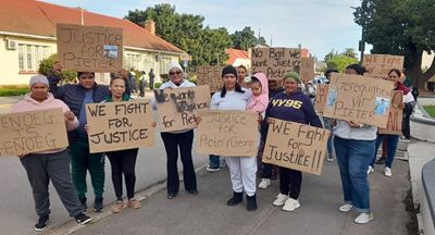 Inwoners protesteer teen moontlike borgtog vir jongman