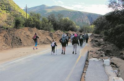 Voetslaanklub durf Meiringspoort aan