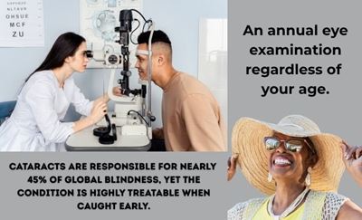 South Africa's high Diabetes, Hypertension, and UV Exposure rates boost cataract risk