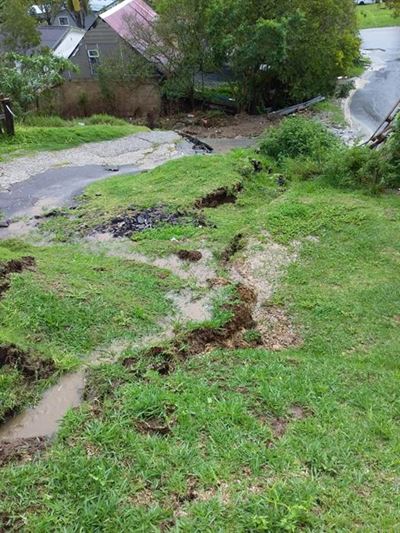 Road damage concerns mount Hornlee