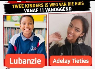 Polisie en gemeenskap soek steeds na twee vermiste Riversdal-kinders