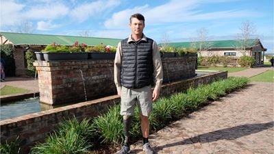 Former sprinter Joseph van der Linde shares life after amputation at George support group