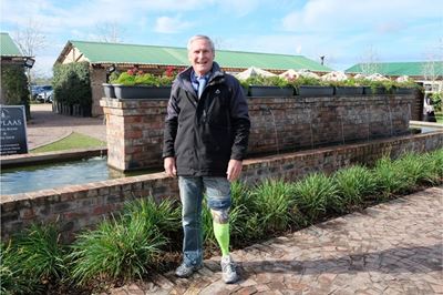 George runner Heinz Mueller proves nothing is impossible after leg amputation