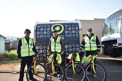 Patrol bikes donated to Gaatjie Neighbourhood Watch