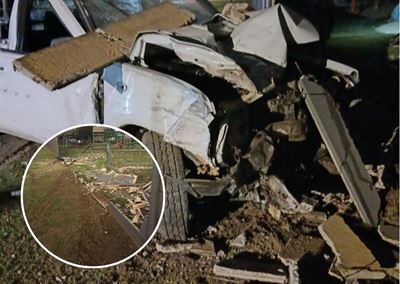 Community steps up after bakkie damages Hartenbos wall