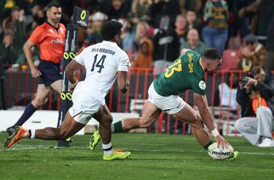 Erasmus pleased with Springbok depth test as attention turns to Scotland