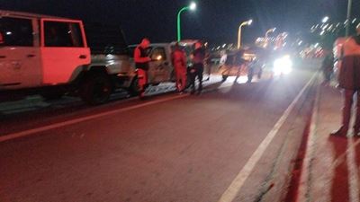 Three vehicles collide on George Road, one dead