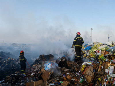 Recycling services halted after fire destroys Bitou service provider’s facility