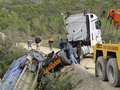 Swartbergpas gesluit vir vragmotors