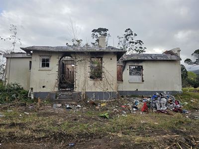 Residents step in after years of neglect of property
