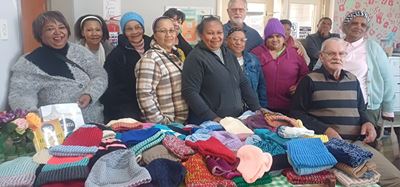 Touwsranten women knit kindness one stitch at a time