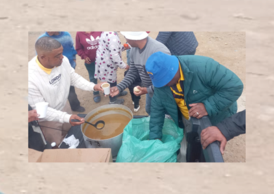 Titans celebrate Madiba with a warm meal for the community