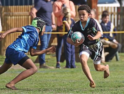 Knysna Primêr toon veggees in rugbywedstryd teen Brackenfell